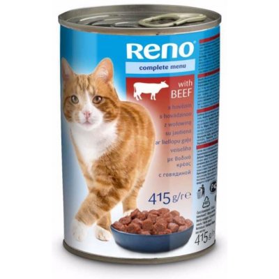 Reno Cat kousky hovězí 24 x 415 g