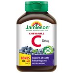 Jamieson Vitamin C 500 mg tropické ovoce cucací 120 tablet – Hledejceny.cz