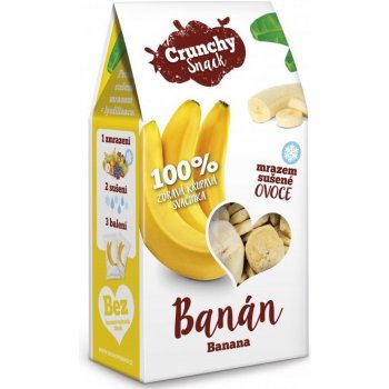 Royal Pharma Crunchy snack Mrazem sušený banán 30 g