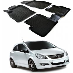 Koberce gumové SCOUTT Opel Corsa D 2006-2014