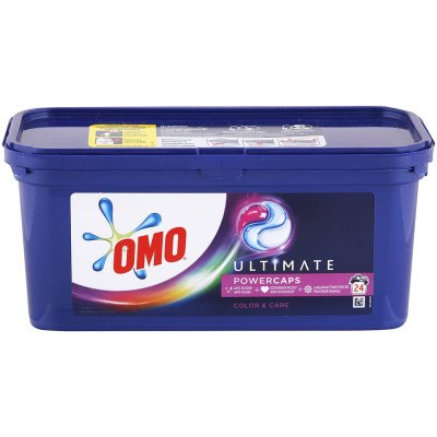 Omo Ultimate Color Caps All in1 prací kapsle na barevné prádlo 24 ks 648 g