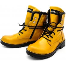 Chacal dámská kotníková obuv 5666-00004 žlutá