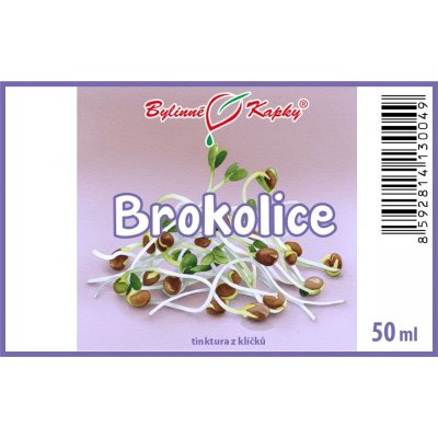 Pavlovy Bylinné Kapky Brokolice klíčky tinktura z živých klíčků 50 ml – Hledejceny.cz