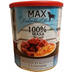 Max Deluxe libová svalovina s lososem 0,8 kg