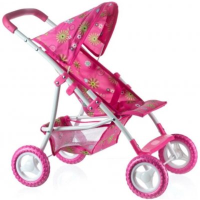 Teddies 47344 pro panenky sportovní se stříškou kov/plast 58x36x625cm v krabici – Zboží Mobilmania