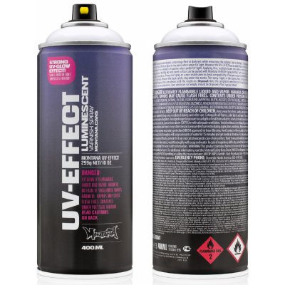 Montana luminiscenční UV barva ve spreji 400 ml – HobbyKompas.cz