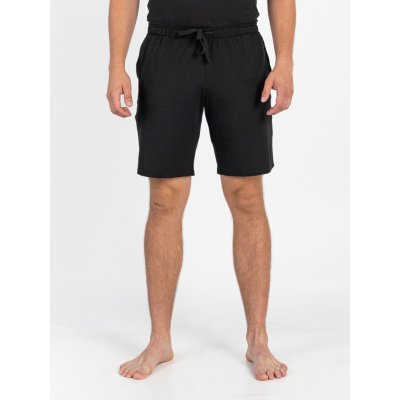 TallGuys pánské prodloužené pyžamo kraťasy deep black – Zboží Dáma