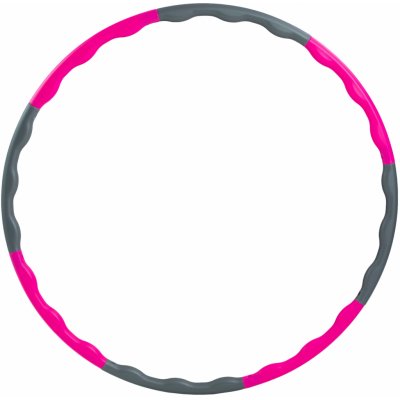 VFstyle Skládací obruč Hula hoop 80 cm růžovo-šedá – Zboží Dáma