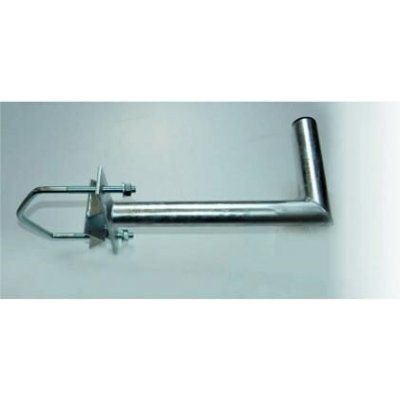 WFmetal Držák antény na stožár do průměru 150mm s vinklem, žárový zinek, délka 35cm K35V150Z – Zboží Živě