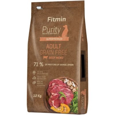 Fitmin Purity GF Adult Beef 12 kg – Hledejceny.cz