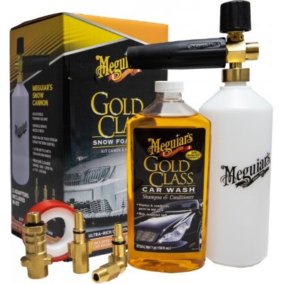 Meguiar's Gold Class Snow Foam Kit – Sleviste.cz