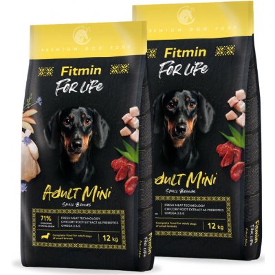 Fitmin Dog For Life Adult Mini 2 x 12 kg