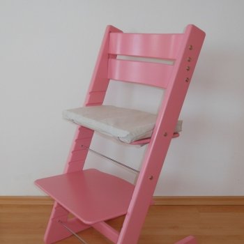 Jitro Klasik rostoucí židle růžová