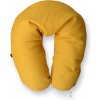 Kojicí  polštář GADEO Kojící a relaxační polštář VAFLE tmavě žlutá