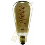 Segula 50652 LED soft rustika ST64 spirála kouřová šedá E27 3,2 W 11 W 100 Lm 1.900 K – Zboží Živě