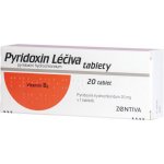 PYRIDOXIN LÉČIVA POR 20MG TBL NOB 20 – Sleviste.cz