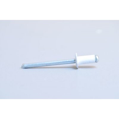 BRALO Trhací nýt 4,8 x 10 hliník/ocel plochá hlava RAL 9010 bílý – Hledejceny.cz