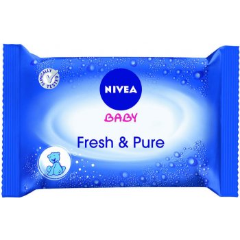 Nivea Baby Fresh & Pure Cleansing Wipes 63 ks