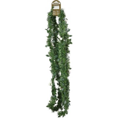 GEROMA Vánoční girlanda smrková plastová zeleno-bílá 270 cm – Hledejceny.cz