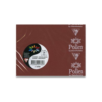 Clairefontaine Barevná obálka hnědá, 75 x 100 mm – Zboží Živě