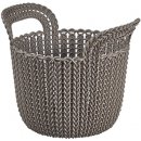 CURVER KNIT kulatý , 23x20x41 cm, 3L, hnědá