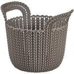 CURVER KNIT kulatý , 23x20x41 cm, 3L, hnědá – Zboží Mobilmania