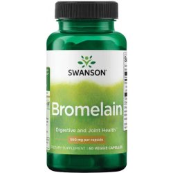 Swanson Bromelin 500 mg 60 kapslí