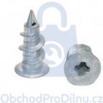 Hmoždinka TURBO, kovová, do sádrokartonu 10 x 35, balení 100 ks – Sleviste.cz