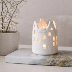 Majas Cottage Porcelánový svícen Jardin L – Hledejceny.cz