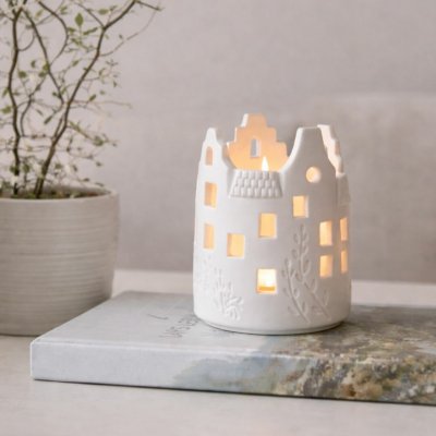 Majas Cottage Porcelánový svícen Jardin L – Hledejceny.cz