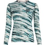 ICEBREAKER Wmns 200 Oasis LS Crewe POW AOP, Snow Aop – Zboží Dáma