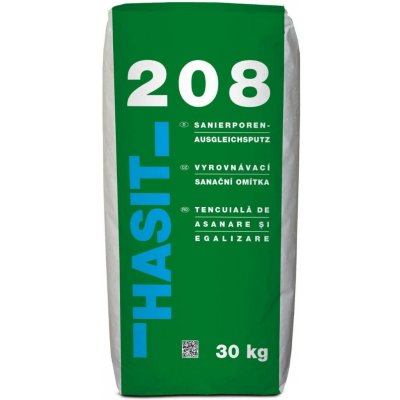 Omítka sanační Hasit 208 Sanier-Porenausgleichsputz – 30 kg – Hledejceny.cz