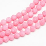 Jadeit růžový matný 8mm šňůra (46 - 48 korálků) – Sleviste.cz