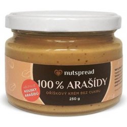 Nutspread arašídový krém křupavý 250 g