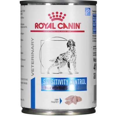 Royal Canin Veterinary Health Nutrition Dog Sensitivy Control Duck Can 410 g – Zboží Mobilmania