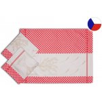 Sleep-well LEVANDULE KOSTKA 50x70 cm ČERVENÁ 3 ks – Zboží Dáma