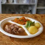 Wimex 410281 Talíř kulatý dělený na 3 porce BIO cukrová třtina Ø 26 cm – Zboží Dáma