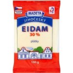 Madeta Jihočeský eidam 30% plátky 100g – Zboží Dáma