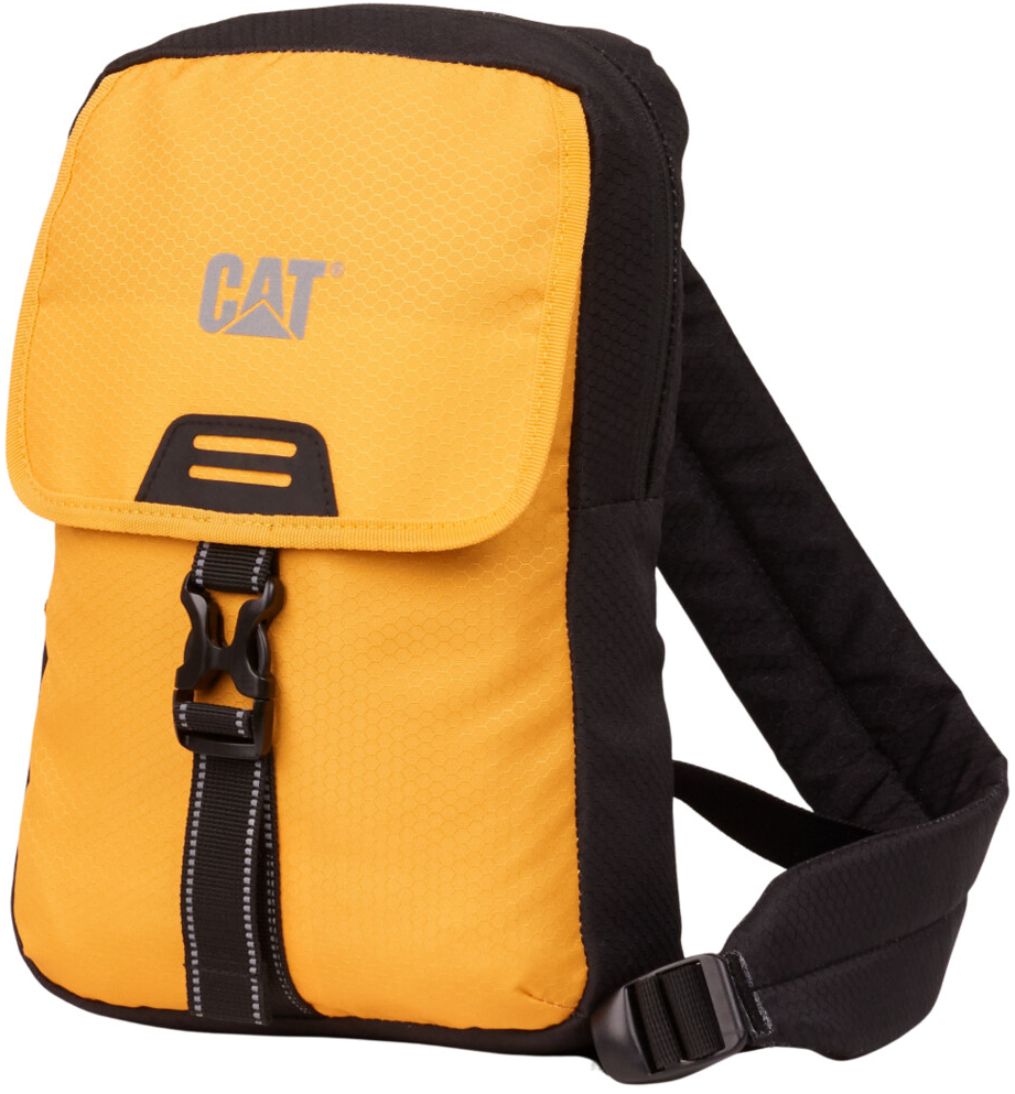 Caterpillar CAT náprsní taška Urban Mountaineer Ajo Peak černo žlutá 84880-12 4 l