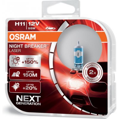 Osram NightBreaker Laser H11 PGJ-2 12V 55W 2 ks