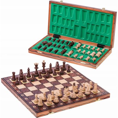 Juniorské dřevěné šachy Lux Square – Hledejceny.cz