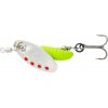 Návnada a nástraha Savage Gear Třpytka Grub Spinners Silver Red Lime 3,8g