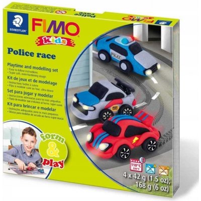 Fimo Staedtler kids Form & Play POLICEJNÍ AUTO – Zboží Dáma