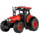 Teddies Traktor Zetor plast 9x14cm na setrvačník na bat. se světlem se zvukem v krabici 18x12x105cm – Zboží Mobilmania