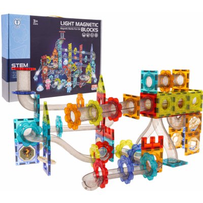 RKToys Magnetická kuličková dráha 176 ks – Zboží Mobilmania