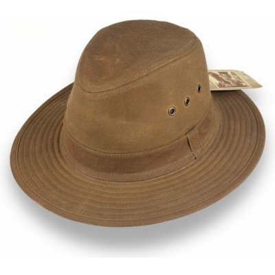 Krumlovanka australský klobouk Bushman Oilskin P-49103 Camel – Zboží Mobilmania