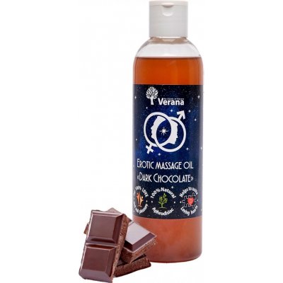 Verena Erotický masážní olej Čokoláda 250 ml – Sleviste.cz