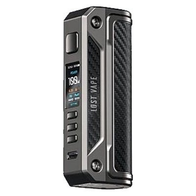 Lost Vape Thelema Solo 100W Box Mód Gunmetal Carbon Fiber – Sleviste.cz