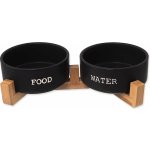 Keramické misky Dog Fantasy se stojánkem​ 400 ml – Zboží Dáma