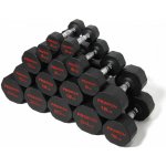 PROIRON Pogumované jednoruční činky 3 - 24 kg 8 párů – Zboží Dáma